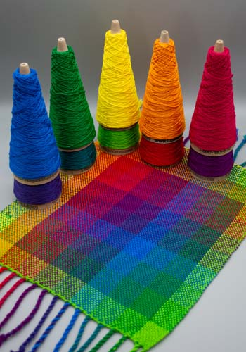 3/2 10 Color Gamp for Rigid Heddle 3/2 10 Color Gamp for Rigid Heddle